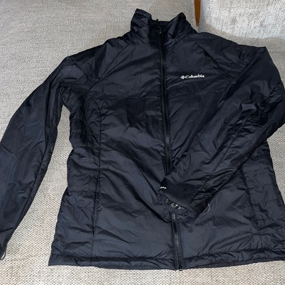 Columbia Omni Heat Women's Ski Shell & Inner Jacket, Dark Gray, Large, worn once - Picture 4 of 6